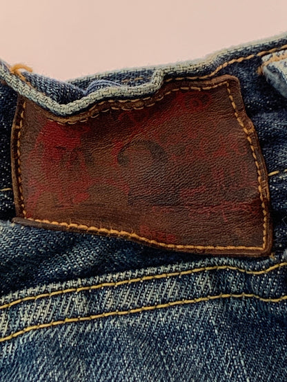 【中古品】【メンズ】 EVISU エヴィス EVISタブ DENIM PANTS エヴィス タブ デニム パンツ メンズ ボトムス ジーパン 156-260709-hu-19-min サイズ：W30 L35 カラー：ブルーインディゴ 万代Net店