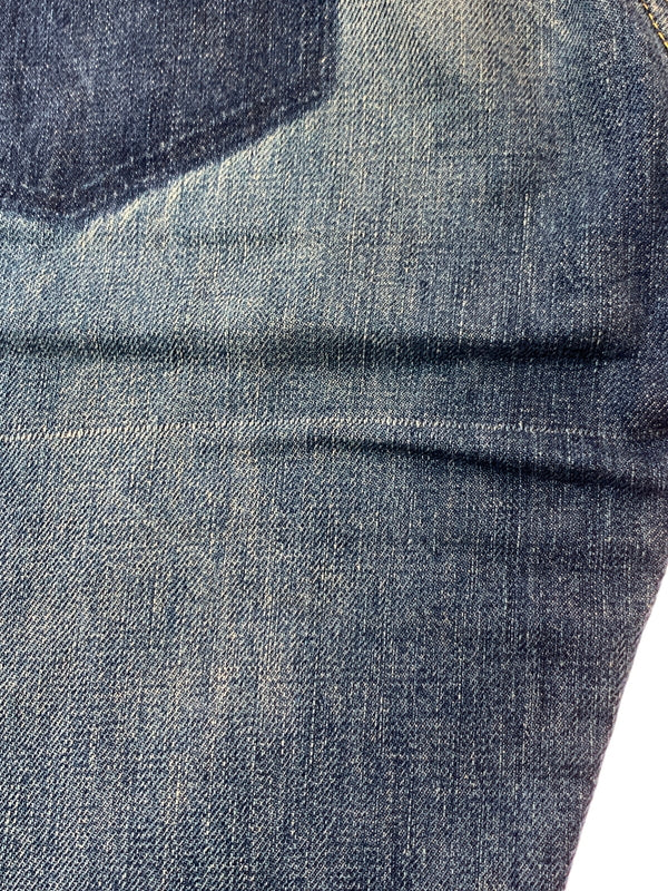 【中古品】【メンズ】 EVISU エヴィス EVISタブ DENIM PANTS エヴィス タブ デニム パンツ メンズ ボトムス ジーパン 156-260709-hu-19-min サイズ：W30 L35 カラー：ブルーインディゴ 万代Net店