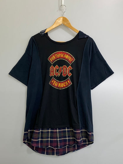 【中古品】【メンズ】 DISCOVERED ディスカバード REMAKE SS HOODED TEE リメイク 半袖 フーディ メンズ トップス ショートスリーブ 140-260710-em-71-min カラー：ブラック 万代Net店