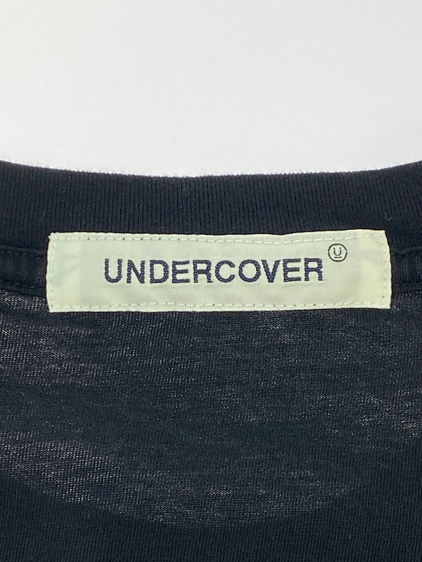 【中古品】【メンズ】 UNDERCOVER アンダーカバー SS PRINT TEE UP1E4801-2 半袖 プリント Tシャツ メンズ トップス 140-260710-em-26-min サイズ：2 カラー：ブラック 万代Net店