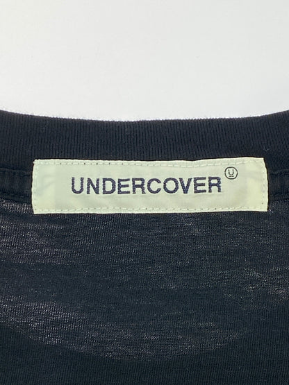 【中古品】【メンズ】 UNDERCOVER アンダーカバー SS PRINT TEE UP1E4801-2 半袖 プリント Tシャツ メンズ トップス 140-260710-em-26-min サイズ：2 カラー：ブラック 万代Net店