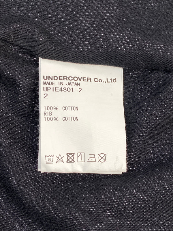 【中古品】【メンズ】 UNDERCOVER アンダーカバー SS PRINT TEE UP1E4801-2 半袖 プリント Tシャツ メンズ トップス 140-260710-em-26-min サイズ：2 カラー：ブラック 万代Net店