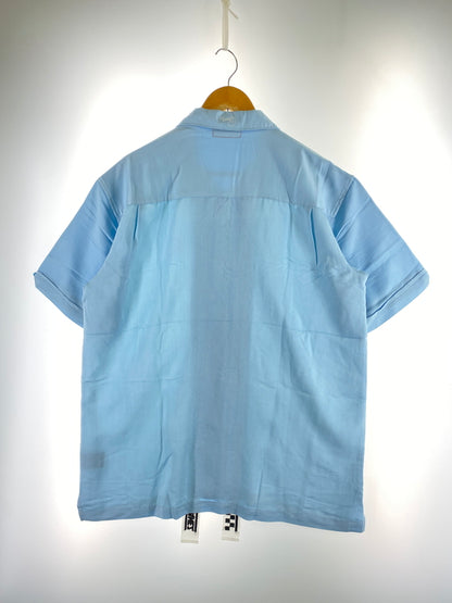 【中古品】【メンズ】 KANEZ ケインズ SS SHIRT ショートスリーブ 半袖シャツ メンズ トップス 142-260710-em-35-min カラー：サックスブルー/ホワイト 万代Net店
