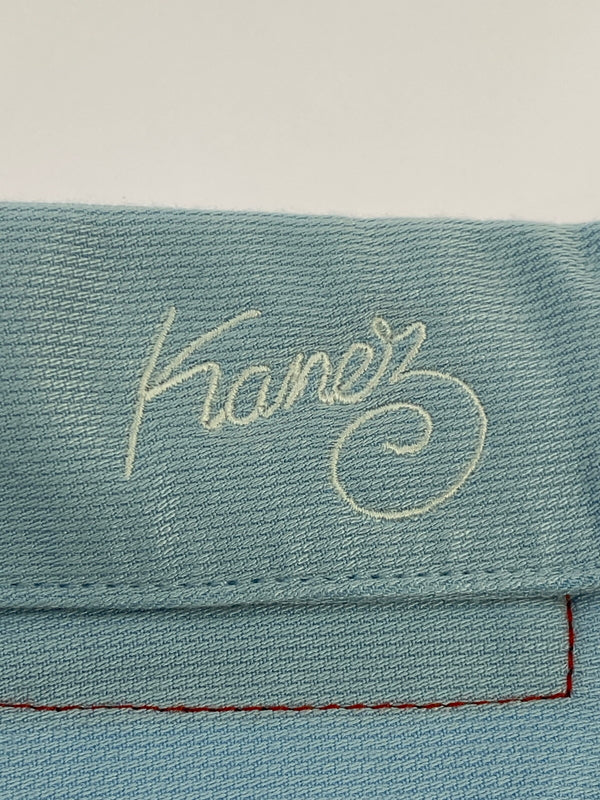 【中古品】【メンズ】 KANEZ ケインズ SS SHIRT ショートスリーブ 半袖シャツ メンズ トップス 142-260710-em-35-min カラー：サックスブルー/ホワイト 万代Net店
