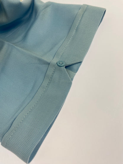 【中古品】【メンズ】 KANEZ ケインズ SS SHIRT ショートスリーブ 半袖シャツ メンズ トップス 142-260710-em-35-min カラー：サックスブルー/ホワイト 万代Net店