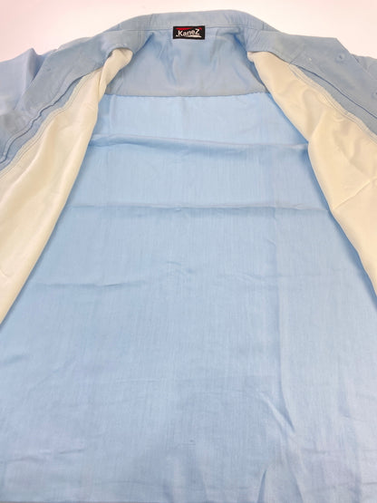 【中古品】【メンズ】 KANEZ ケインズ SS SHIRT ショートスリーブ 半袖シャツ メンズ トップス 142-260710-em-35-min カラー：サックスブルー/ホワイト 万代Net店