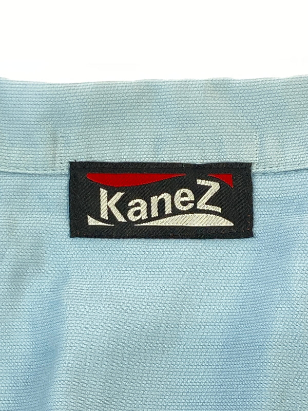 【中古品】【メンズ】 KANEZ ケインズ SS SHIRT ショートスリーブ 半袖シャツ メンズ トップス 142-260710-em-35-min カラー：サックスブルー/ホワイト 万代Net店