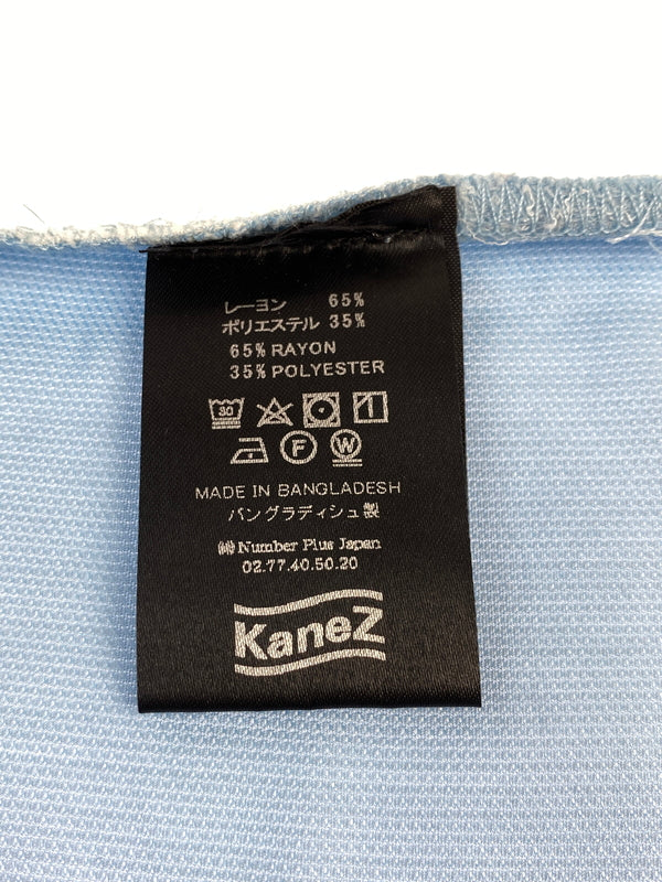 【中古品】【メンズ】 KANEZ ケインズ SS SHIRT ショートスリーブ 半袖シャツ メンズ トップス 142-260710-em-35-min カラー：サックスブルー/ホワイト 万代Net店