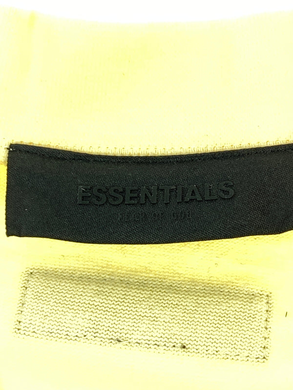 【中古品】【メンズ】 FEAR OF GOD ESSENTIALS フィア オブ ゴッド エッセンシャルズ FOOT BALL TEE フットボール Vネック Tシャツ メンズ トップス 142-260710-em-34-min サイズ：L カラー：イエロー 万代Net店