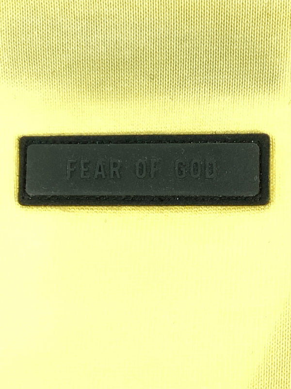 【中古品】【メンズ】 FEAR OF GOD ESSENTIALS フィア オブ ゴッド エッセンシャルズ FOOT BALL TEE フットボール Vネック Tシャツ メンズ トップス 142-260710-em-34-min サイズ：L カラー：イエロー 万代Net店