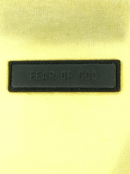 【中古品】【メンズ】 FEAR OF GOD ESSENTIALS フィア オブ ゴッド エッセンシャルズ FOOT BALL TEE フットボール Vネック Tシャツ メンズ トップス 142-260710-em-34-min サイズ：L カラー：イエロー 万代Net店