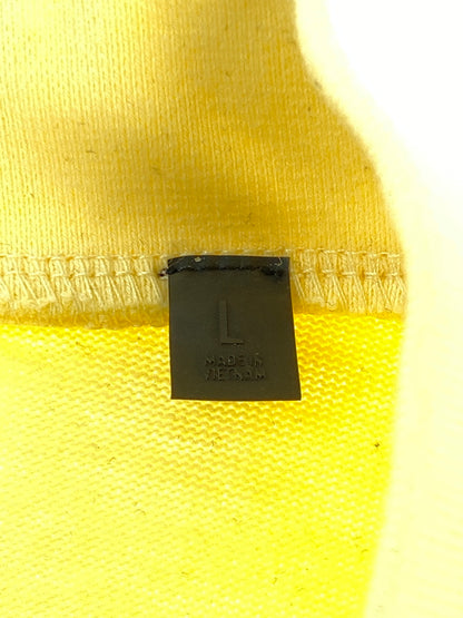 【中古品】【メンズ】 FEAR OF GOD ESSENTIALS フィア オブ ゴッド エッセンシャルズ FOOT BALL TEE フットボール Vネック Tシャツ メンズ トップス 142-260710-em-34-min サイズ：L カラー：イエロー 万代Net店