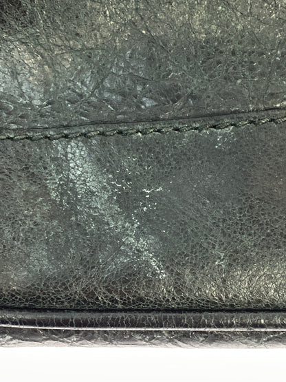 【現状渡し品】【メンズ】 BALENCIAGA バレンシアガ 272862 1075 LEATHER SHOULDER BAG ショルダーバッグ カバン 180-260711-AS-70-min カラー：ブラック 万代Net店