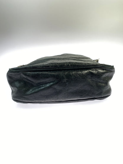 【現状渡し品】【メンズ】 BALENCIAGA バレンシアガ 272862 1075 LEATHER SHOULDER BAG ショルダーバッグ カバン 180-260711-AS-70-min カラー：ブラック 万代Net店