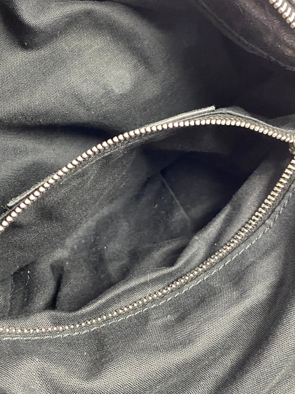 【現状渡し品】【メンズ】 BALENCIAGA バレンシアガ 272862 1075 LEATHER SHOULDER BAG ショルダーバッグ カバン 180-260711-AS-70-min カラー：ブラック 万代Net店