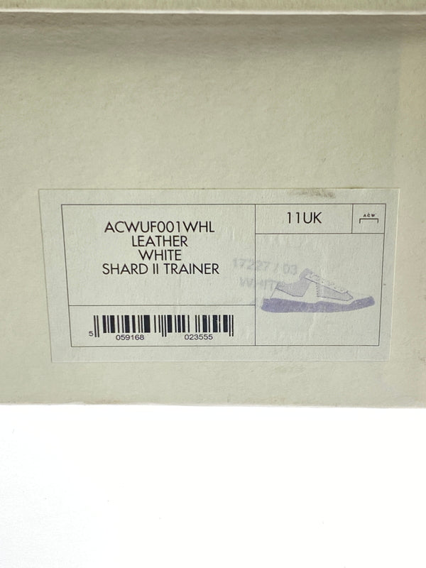 【中古品】【メンズ】 A-COLD-WALL ア コールドウォール SHARD 2 TRAINER シャード 2 トレーナー ローカットスニーカー 靴 162-260709-yn-34-min サイズ：45 カラー：ホワイト 万代Net店
