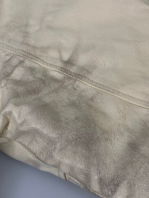 【中古品】【メンズ】 TITLEIST タイトリスト STADIUM JACKET スタジアムジャケット メンズ アウター スタジャン 146-260710-em-52-min サイズ：L カラー：ブラック/アイボリー 万代Net店