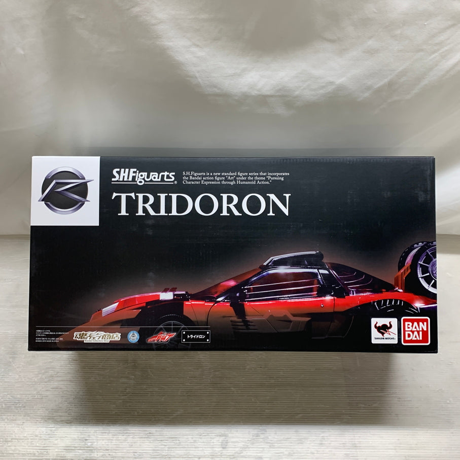 【中古品】 S.H.F トライドロン BANDAI 仮面ライダードライブ スーパービークル 魂ウェブ商店 042-260721-em-18-min 万代Net店