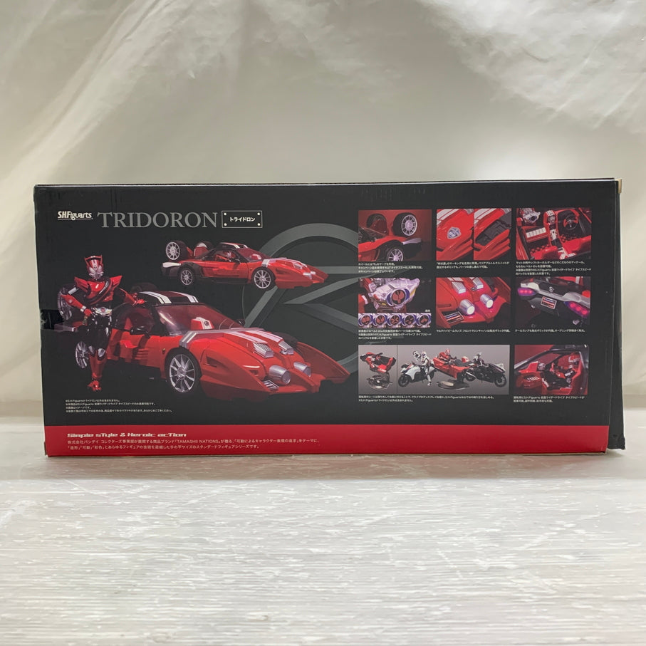 【中古品】 S.H.F トライドロン BANDAI 仮面ライダードライブ スーパービークル 魂ウェブ商店 042-260721-em-18-min 万代Net店