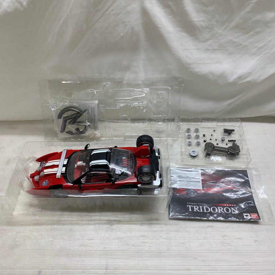 【中古品】 S.H.F トライドロン BANDAI 仮面ライダードライブ スーパービークル 魂ウェブ商店 042-260721-em-18-min 万代Net店