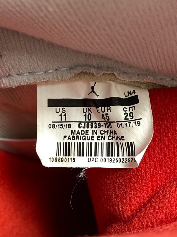 【中古品】【メンズ】 NIKE ナイキ AIR JORDAN 3 RETRO TH SP CJ0939-100 エア ジョーダン 3 ティンカーハットフィールド スニーカー 靴 160-260709-yn-31-min サイズ：29.0cm US11 カラー：WHITE/UNIVERSITY RED 万代Net店