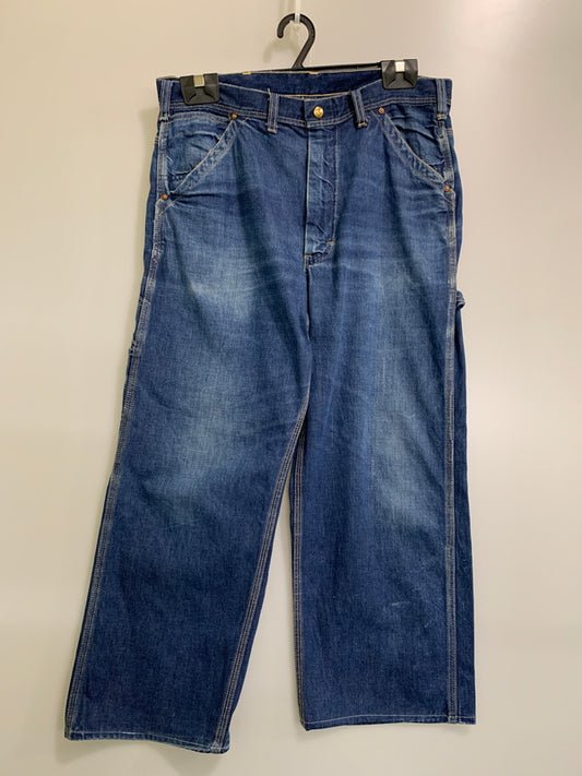 【中古品】【メンズ】 LEE リー 60S 191Z DENIM PAINTER PANTS 60年代 デニム ペインター パンツ メンズ ボトムス ジーンズ ヴィンテージ ジーパン 157-260710-em-13-min カラー：インディゴブルー 万代Net店