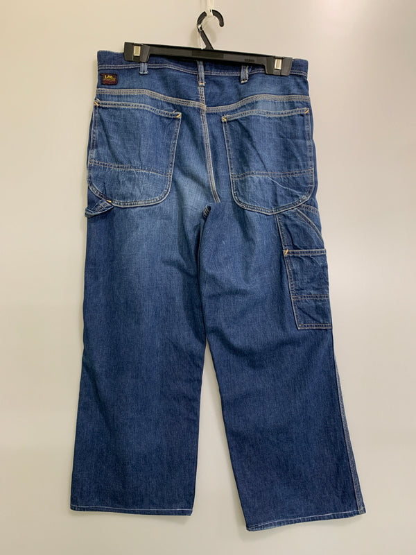 【中古品】【メンズ】 LEE リー 60S 191Z DENIM PAINTER PANTS 60年代 デニム ペインター パンツ メンズ ボトムス ジーンズ ヴィンテージ ジーパン 157-260710-em-13-min カラー：インディゴブルー 万代Net店