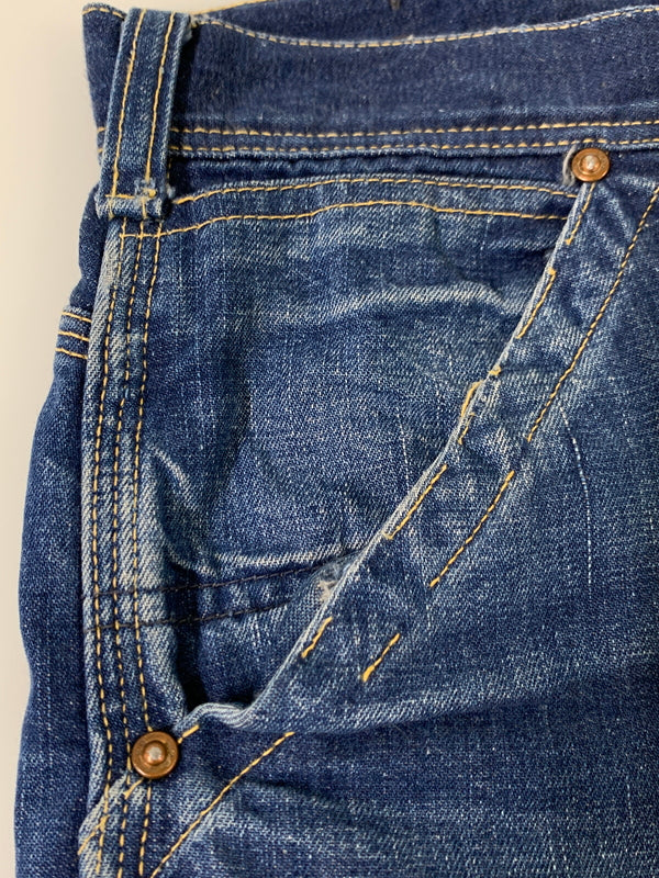 【中古品】【メンズ】 LEE リー 60S 191Z DENIM PAINTER PANTS 60年代 デニム ペインター パンツ メンズ ボトムス ジーンズ ヴィンテージ ジーパン 157-260710-em-13-min カラー：インディゴブルー 万代Net店