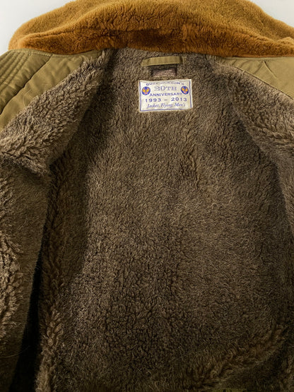 【中古品】【メンズ】 BUZZ RICKSON'S バズリクソンズ B-15 FLIGHT JACKET BR12815 20周年記念モデル フライトジャケット アウター 145-260707-yn-05-min サイズ：40 REGULAR カラー：オリーブグリーン 万代Net店
