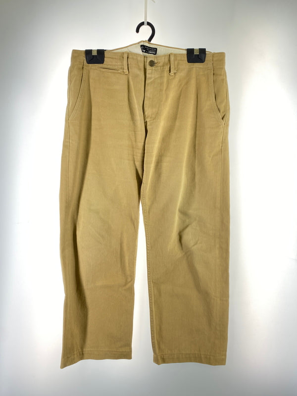 【中古品】【メンズ】 THE SOFTMACHINE ソフトマシーン WORK PANTS ワークパンツ メンズ ボトムス 153-260710-em-41-min サイズ：XL カラー：キャメル 万代Net店
