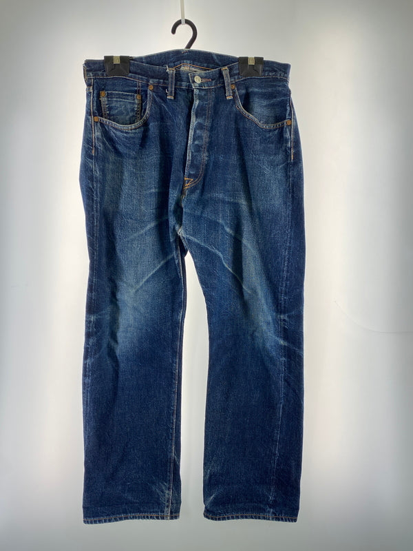 【現状渡し品】【メンズ】 DENIME ドゥニーム オフセットベルトループ DENIM PANTS デニムパンツ メンズ ボトムス ジーパン ジーンズ 156-260710-em-43-min カラー：インディゴブルー 万代Net店