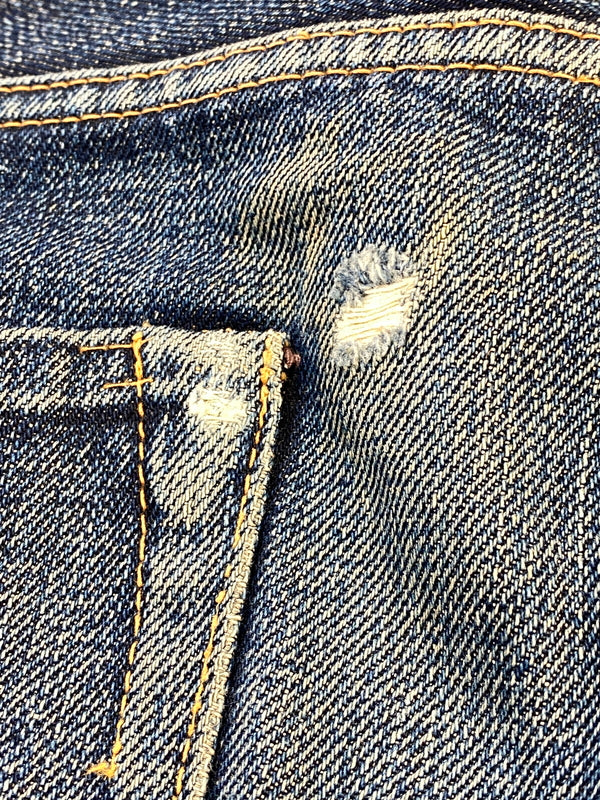 【現状渡し品】【メンズ】 DENIME ドゥニーム オフセットベルトループ DENIM PANTS デニムパンツ メンズ ボトムス ジーパン ジーンズ 156-260710-em-43-min カラー：インディゴブルー 万代Net店