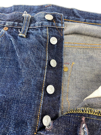 【現状渡し品】【メンズ】 DENIME ドゥニーム オフセットベルトループ DENIM PANTS デニムパンツ メンズ ボトムス ジーパン ジーンズ 156-260710-em-43-min カラー：インディゴブルー 万代Net店