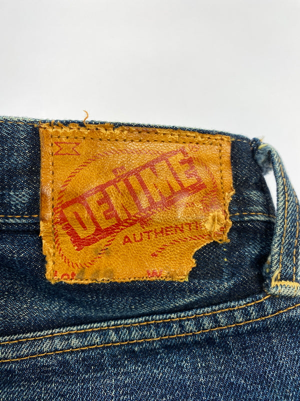 【現状渡し品】【メンズ】 DENIME ドゥニーム オフセットベルトループ DENIM PANTS デニムパンツ メンズ ボトムス ジーパン ジーンズ 156-260710-em-43-min カラー：インディゴブルー 万代Net店