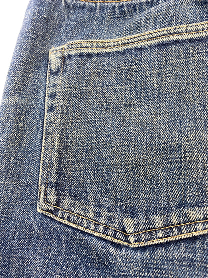 【現状渡し品】【メンズ】 DENIME ドゥニーム 紙パッチ 赤耳 DENIM PANTS デニムパンツ メンズ ボトムス ジーンズ ジーパン 156-260710-em-42-min カラー：インディゴブルー 万代Net店