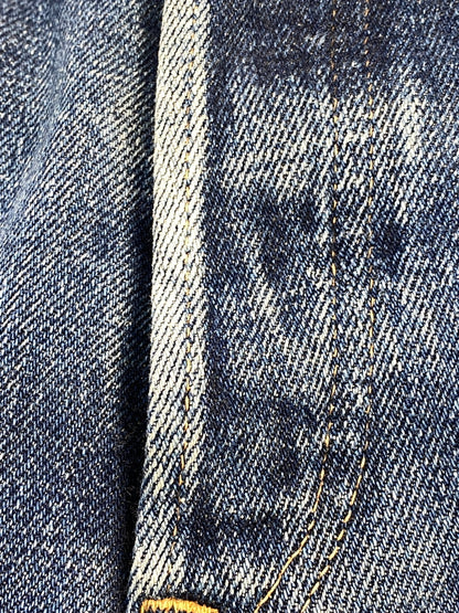 【現状渡し品】【メンズ】 DENIME ドゥニーム 紙パッチ 赤耳 DENIM PANTS デニムパンツ メンズ ボトムス ジーンズ ジーパン 156-260710-em-42-min カラー：インディゴブルー 万代Net店