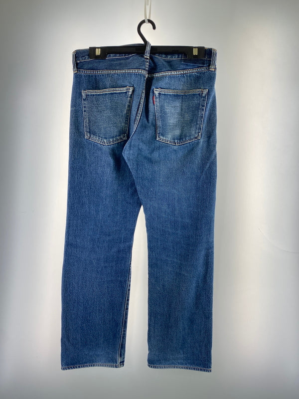 【現状渡し品】【メンズ】 DENIME ドゥニーム 紙パッチ 赤耳 DENIM PANTS デニムパンツ メンズ ボトムス ジーンズ ジーパン 156-260710-em-42-min カラー：インディゴブルー 万代Net店