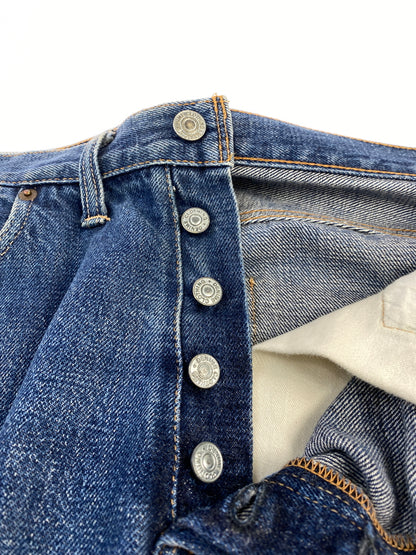 【現状渡し品】【メンズ】 DENIME ドゥニーム 紙パッチ 赤耳 DENIM PANTS デニムパンツ メンズ ボトムス ジーンズ ジーパン 156-260710-em-42-min カラー：インディゴブルー 万代Net店