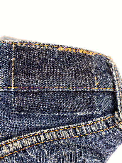 【現状渡し品】【メンズ】 DENIME ドゥニーム 紙パッチ 赤耳 DENIM PANTS デニムパンツ メンズ ボトムス ジーンズ ジーパン 156-260710-em-42-min カラー：インディゴブルー 万代Net店