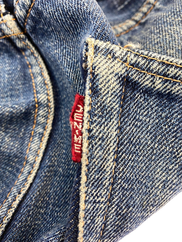 【現状渡し品】【メンズ】 DENIME ドゥニーム 紙パッチ 赤耳 DENIM PANTS デニムパンツ メンズ ボトムス ジーンズ ジーパン 156-260710-em-42-min カラー：インディゴブルー 万代Net店