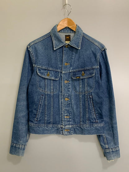【中古品】【メンズ】 LEE リー DENIM JACKET 220J 80'S デニム ジャケット 80年代 ヴィンテージ メンズ アウター Gジャン 146-260710-em-58-min サイズ：38 カラー：インディゴブルー 万代Net店