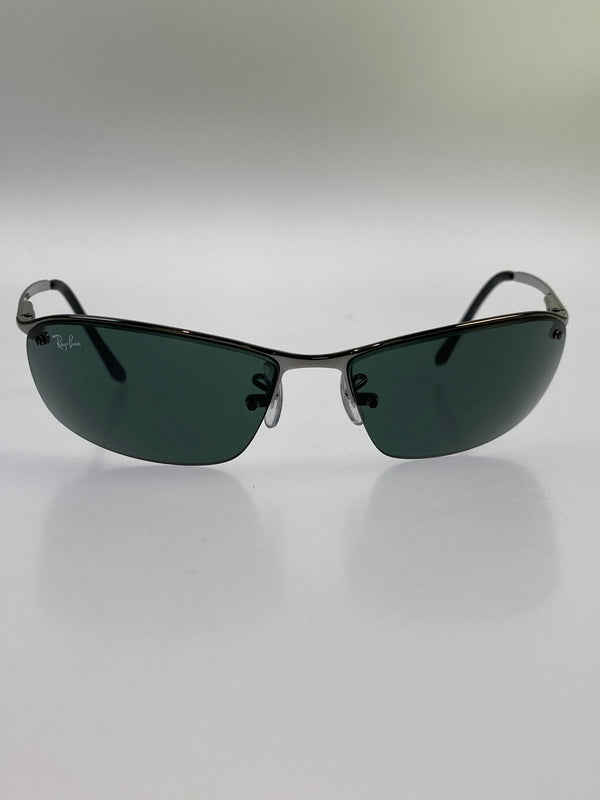 【中古品】【メンズ】 RAY-BAN レイバン RB3183 サングラス アイウェア 203-260711-AS-54-min サイズ：63□15 カラー：シルバー 万代Net店