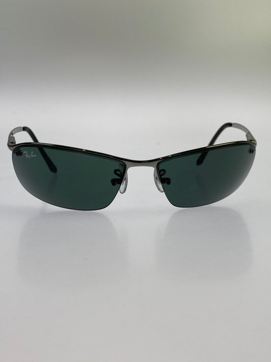 【中古品】【メンズ】 RAY-BAN レイバン RB3183 サングラス アイウェア 203-260711-AS-54-min サイズ：63□15 カラー：シルバー 万代Net店