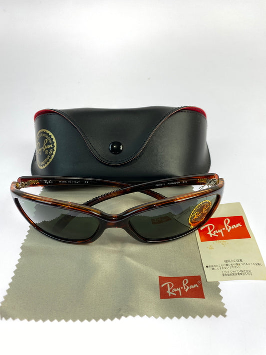 【中古品】【メンズ】 RAY-BAN レイバン RB4011 サングラス アイウェア 203-260711-AS-53-min カラー：ブラウン 万代Net店