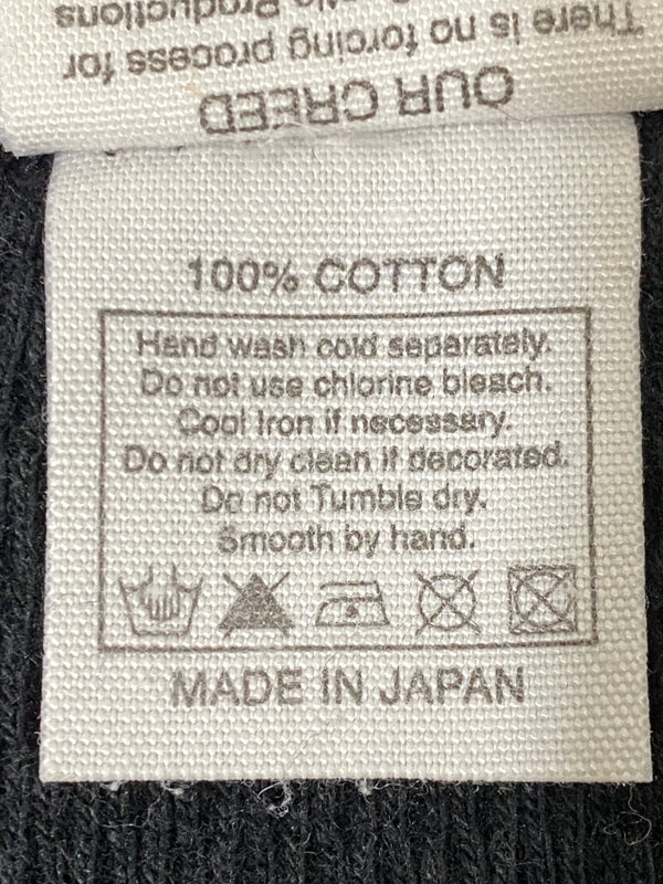 【中古品】【メンズ】 COOTIE クーティー CREWNECK CUT-AND-SEW クルーネック カットソー メンズ トップス 長袖 丸首 142-260710-em-83-min サイズ：L カラー：ブラック 万代Net店