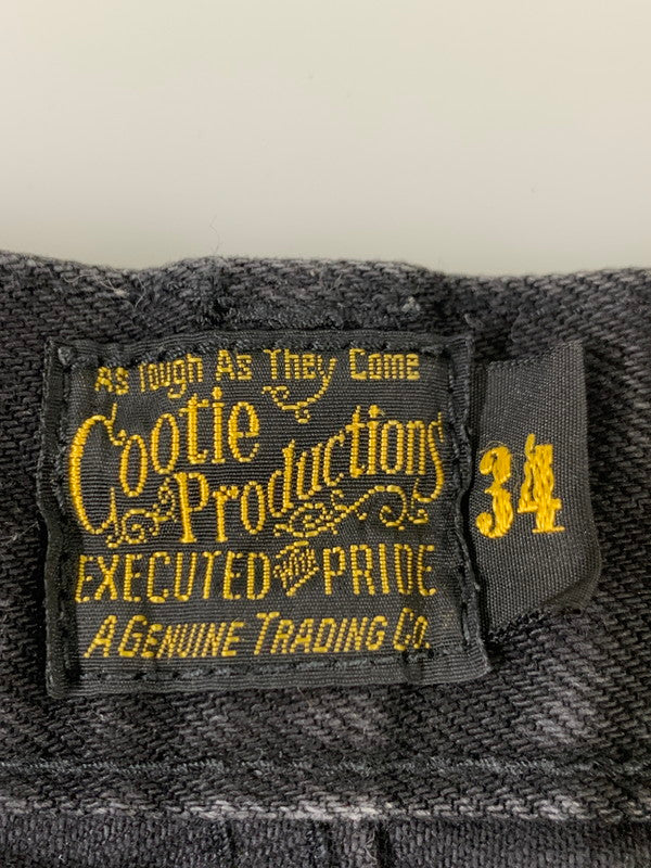 【中古品】【メンズ】 COOTIE クーティー GLORY BOUND DENIM PANTS グローリーバウンド デニムパンツ メンズ ボトムス ジーンズ ジーパン 142-260710-em-63-min サイズ：W34 カラー：インディゴブラック 万代Net店