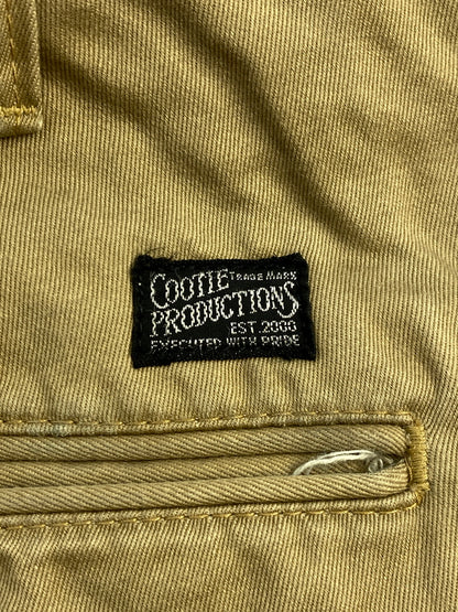 【現状渡し品】【メンズ】 COOTIE クーティー WORK CHINO PANTS ワーク チノ パンツ ワークチノパンツ メンズ ボトムス 142-260710-em-40-min サイズ：L カラー：ベージュ系 万代Net店