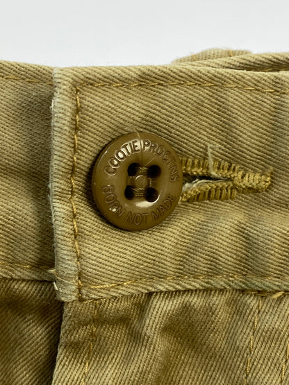 【現状渡し品】【メンズ】 COOTIE クーティー WORK CHINO PANTS ワーク チノ パンツ ワークチノパンツ メンズ ボトムス 142-260710-em-40-min サイズ：L カラー：ベージュ系 万代Net店