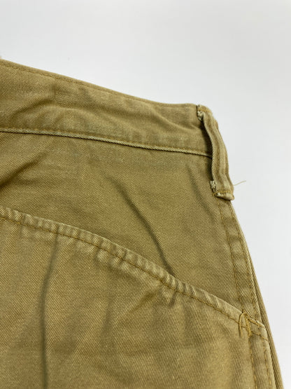 【現状渡し品】【メンズ】 COOTIE クーティー WORK CHINO PANTS ワーク チノ パンツ ワークチノパンツ メンズ ボトムス 142-260710-em-40-min サイズ：L カラー：ベージュ系 万代Net店
