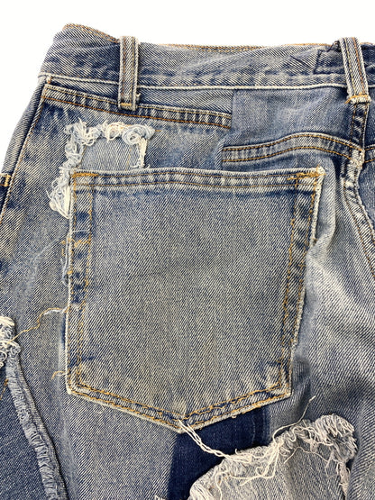 【中古品】【メンズ】 RICA LEWIS リカ ルイス リメイクデニム ジーンズ デニムパンツ メンズ ボトムス 153-260710-em-46-min カラー：インディゴブルー 万代Net店